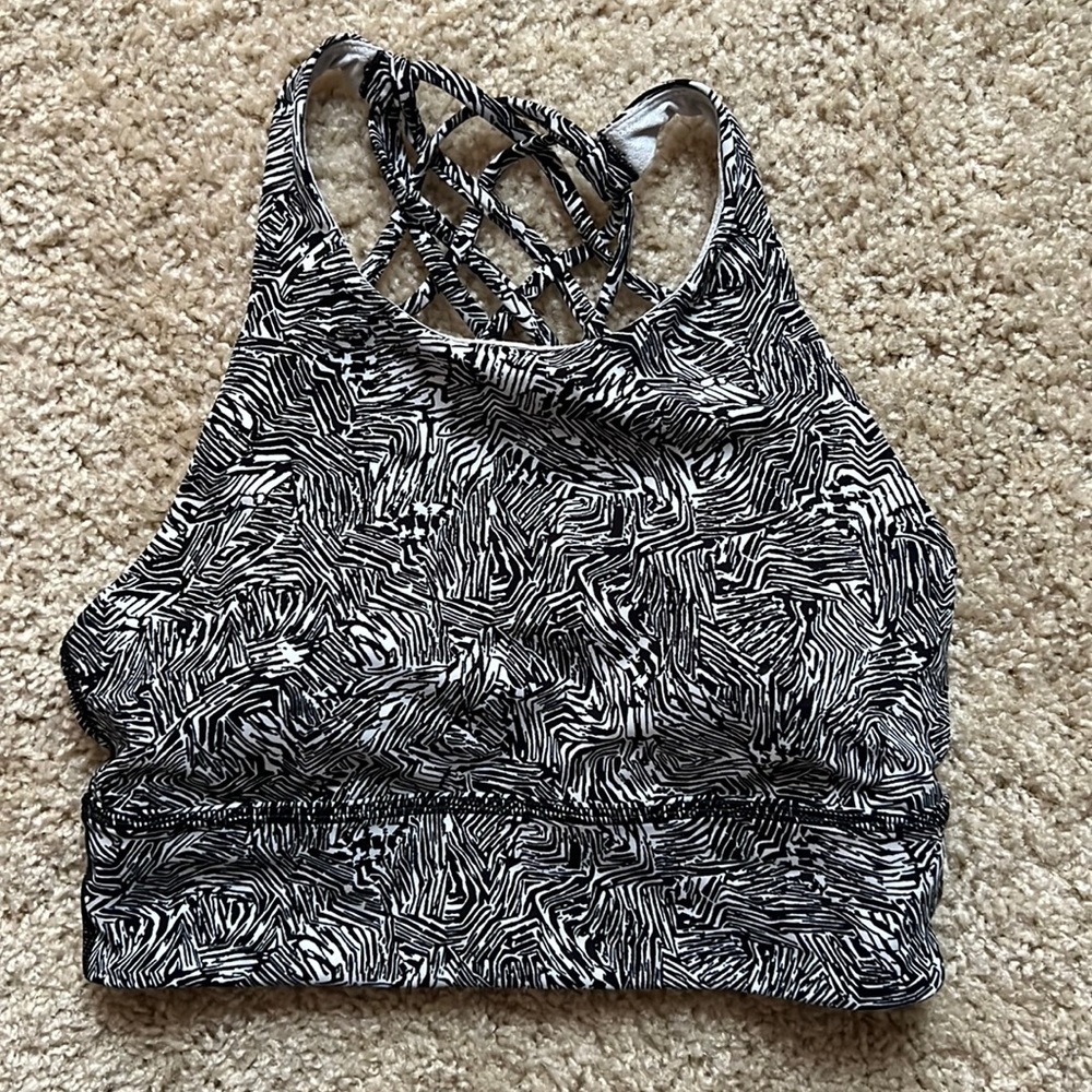 Lululemon long line sports bra